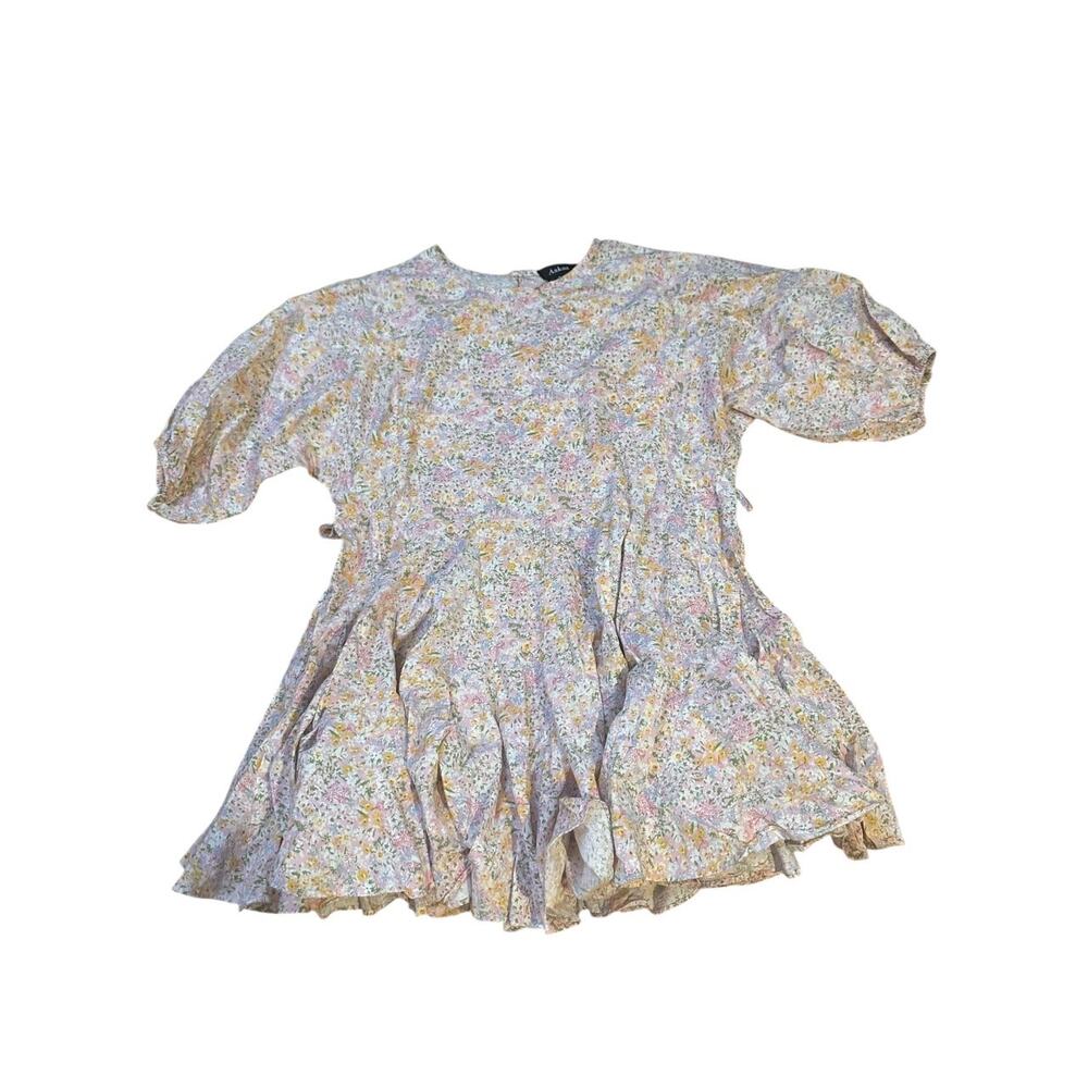 Aakaa Mini Floral Twirl Dress size small
